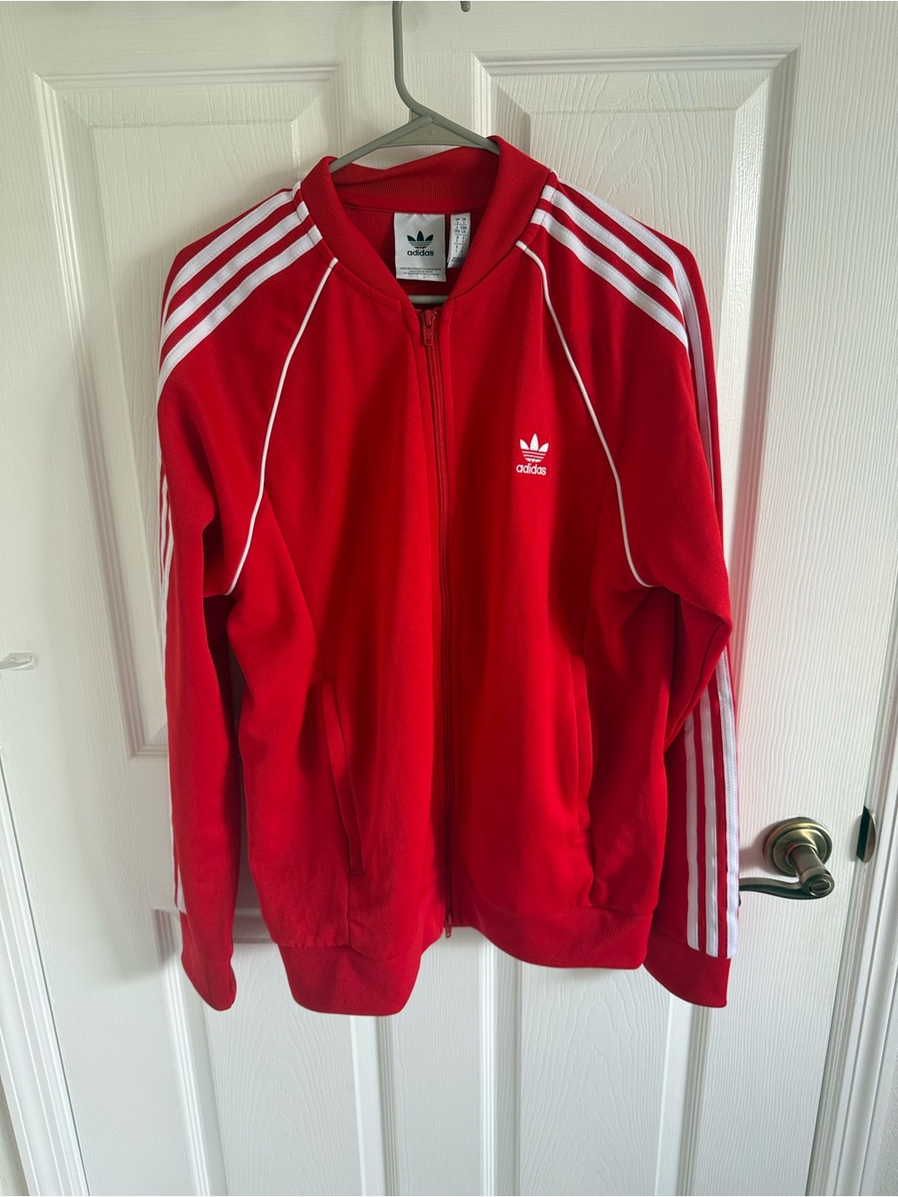 Red Adidas Originals Jacket Size L Unisex